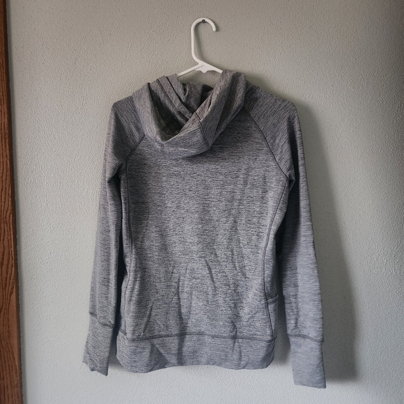 Nike Golf Women's Gray Cowl Neck Hoodie - Picture 7 of 10